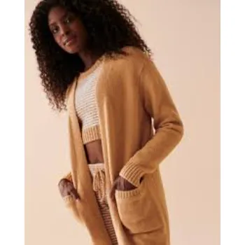 Chenille Long Cardigan